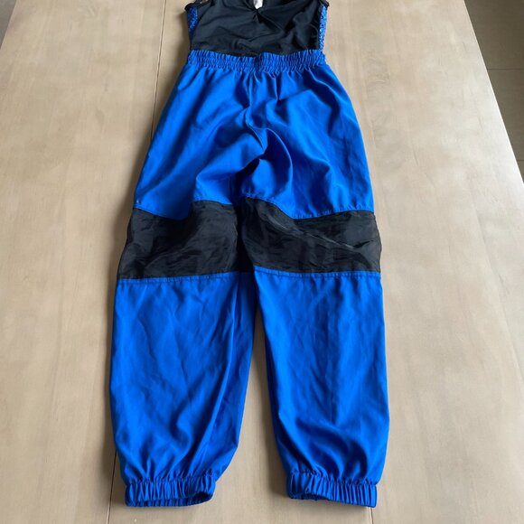 Weissman Girl's Hip-Hop Sequin Dance One Piece Costume Jumpsuit, Blue - Size IC - Picture 7 of 8